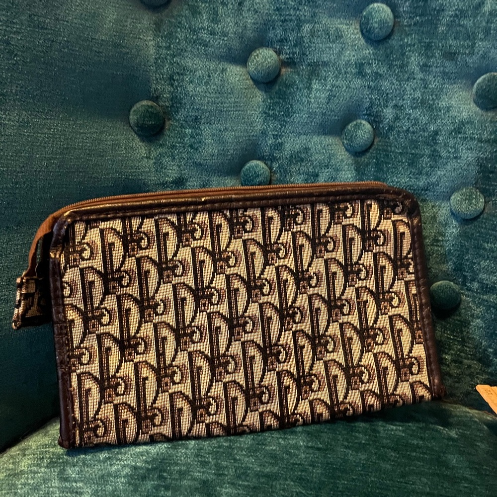 Vintage Fashion D i o r  Toiletry Bag